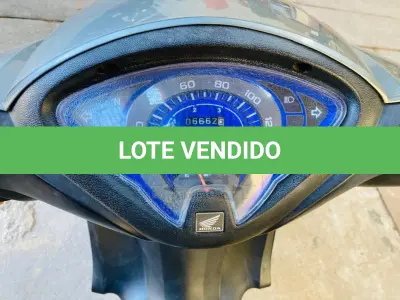 LOTE 001 - HONDA BIZ KS/125 KS FLEX, fabricação/modelo 2012/2012