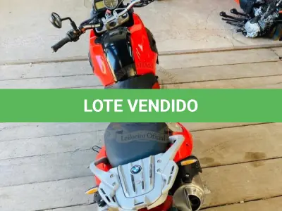 LOTE 009 - BMW/G 650 GS, fabricação/modelo 2012/2013, placa LQR 7616, cor vermelha