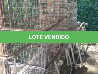 LOTE 000 - Maquinas de costura e gaiolas