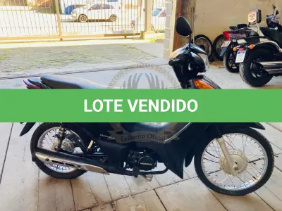 LOTE 002 - HONDA/BIZ 100 ES, fabricação/modelo 2013/2013