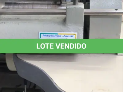 LOTE 000 - Maquinas de costura e gaiolas