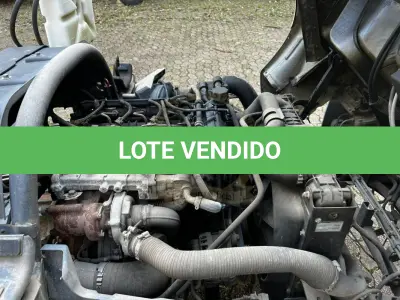 LOTE 007 - Caminhão Hyundai/HD80, fabricação/modelo 2021/2022, diesel, cor branca, carroceria fechada (sem chave)