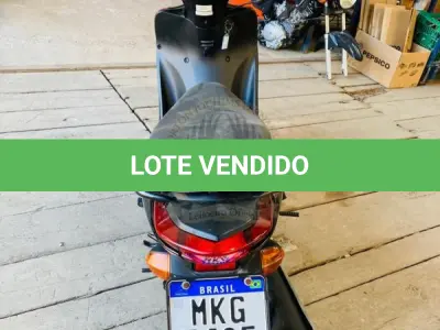 LOTE 002 - HONDA/BIZ 100 ES, fabricação/modelo 2013/2013