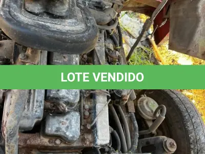 LOTE 003 - VOLKSWAGEN – 8-140 2p (diesel), fabricação/modelo 1995/1995, cor: vermelha (sem chave)