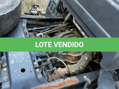 LOTE 007 - Caminhão Hyundai/HD80, fabricação/modelo 2021/2022, diesel, cor branca, carroceria fechada (sem chave)