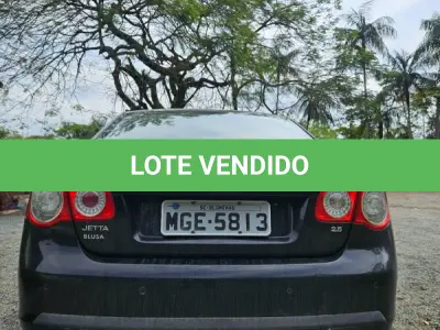 LOTE 003 - VW - Volkswagen, JETTA 2.5 20V 150/170cv Tiptronic fabricação/modelo 2008/2009
