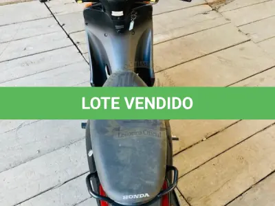 LOTE 002 - HONDA/BIZ 100 ES, fabricação/modelo 2013/2013