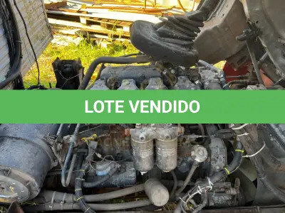 LOTE 003 - VOLKSWAGEN – 8-140 2p (diesel), fabricação/modelo 1995/1995, cor: vermelha (sem chave)