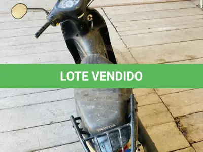 LOTE 004 - HONDA/BIZ 125 ES FLEX, fabricação/modelo 2009/2009