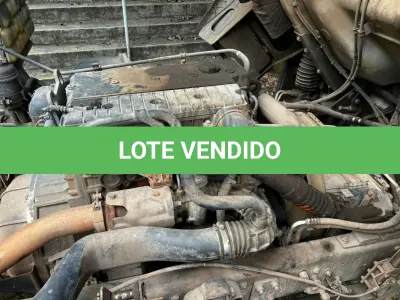 LOTE 002 - Caminhão M.Benz/Accelo 815 CE, diesel, cor branca, carroceria fechada/cabine estendida, fabricação/modelo 2021/2022 (sem chave)