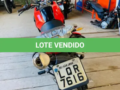 LOTE 009 - BMW/G 650 GS, fabricação/modelo 2012/2013, placa LQR 7616, cor vermelha