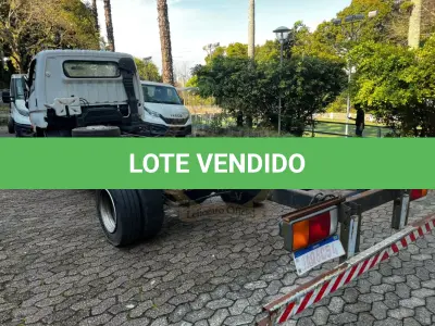 LOTE 007 - Caminhão Hyundai/HD80, fabricação/modelo 2021/2022, diesel, cor branca, carroceria fechada (sem chave)