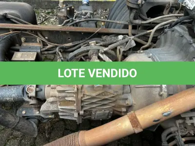 LOTE 002 - Caminhão M.Benz/Accelo 815 CE, diesel, cor branca, carroceria fechada/cabine estendida, fabricação/modelo 2021/2022 (sem chave)