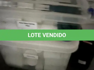LOTE 000 - FARMACIA DE MANIPULAÇÃO COMPLETA