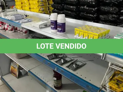 LOTE 001 - Loja agropecuária completa (toda a loja)