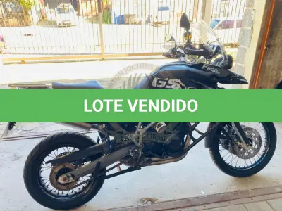 LOTE 008 - BMW/F 800 GS, fabricação/modelo 2012/2012, placa MJQ 8H84, cor preta