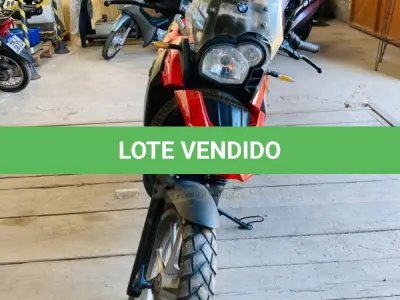 LOTE 009 - BMW/G 650 GS, fabricação/modelo 2012/2013, placa LQR 7616, cor vermelha