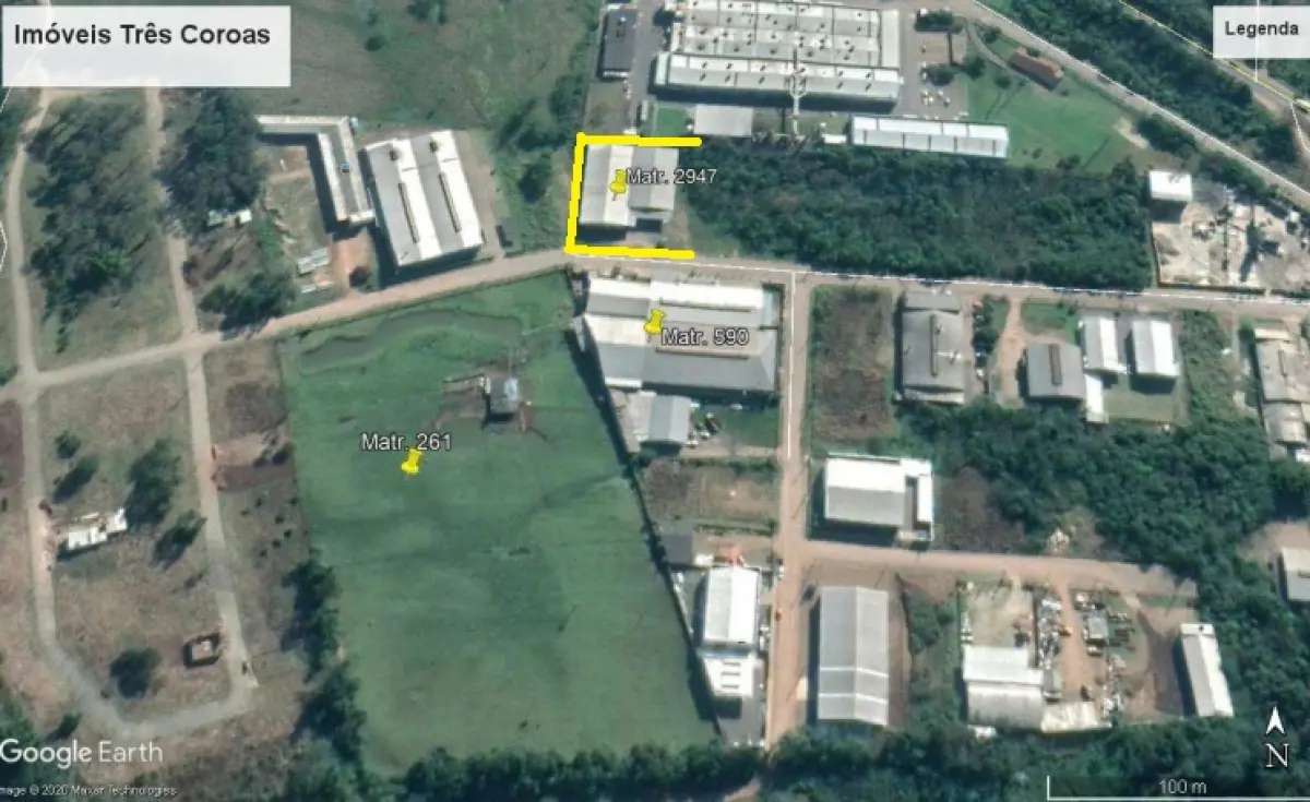 LOTE 001 - PAVILHÃO BEM CONSTRUÍDO A MENOS DE 6 ANOS COM PÉ DIREITO DE 6 METROS E PISO EM CONCRETO REGUADO