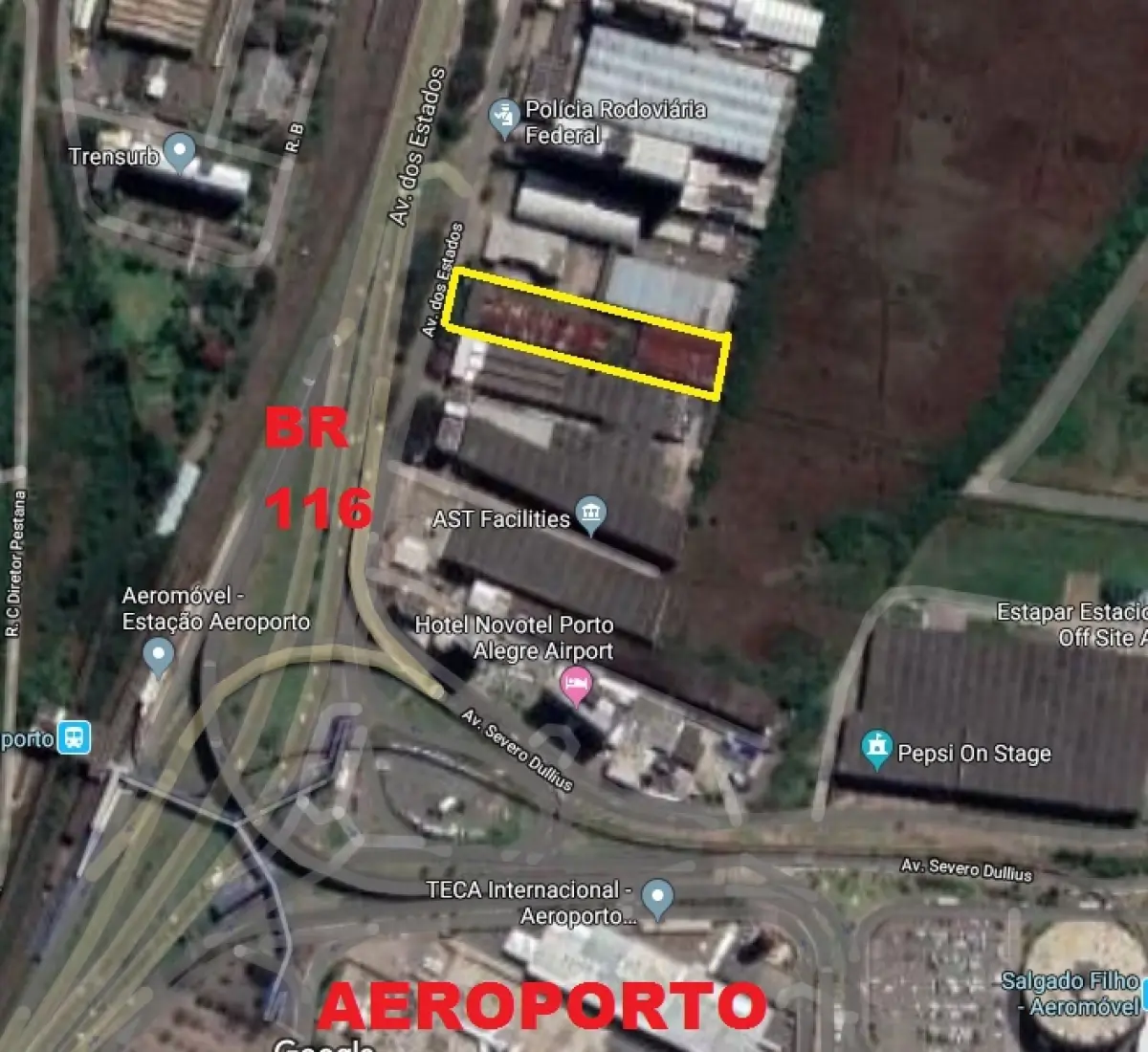 LOTE 1 - TERRENO COM PAVILHAO