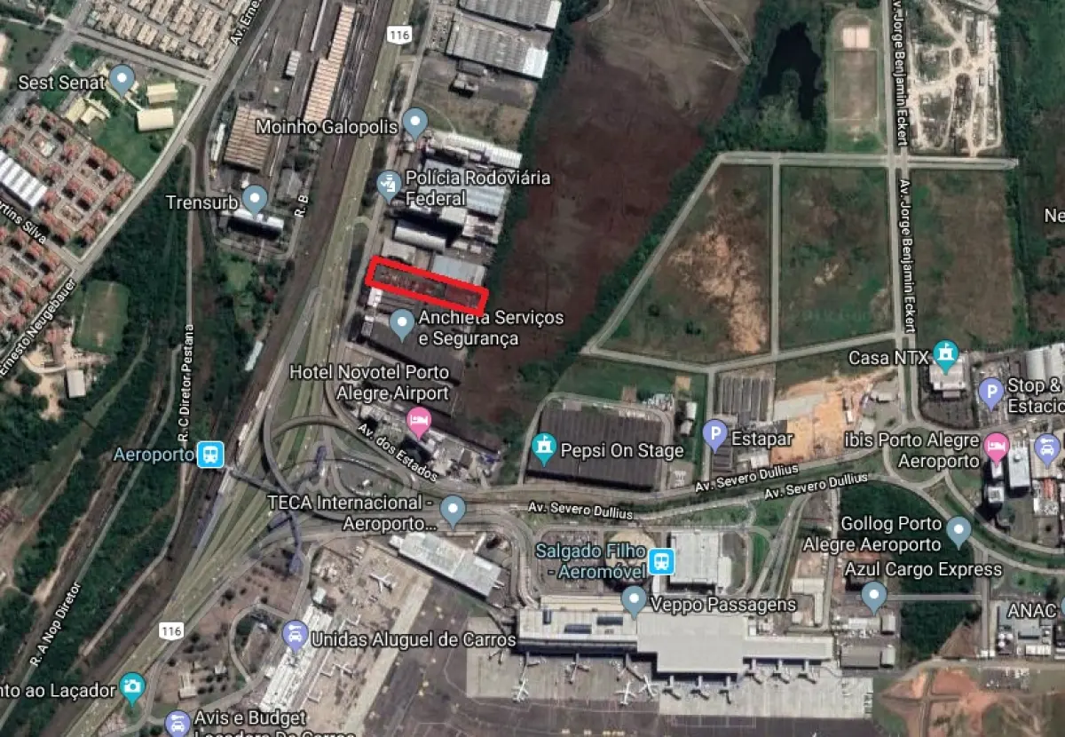 LOTE 1 - TERRENO COM PAVILHAO