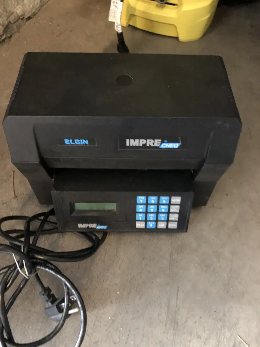 LOTE 032 - impressora elgin imprecheq
