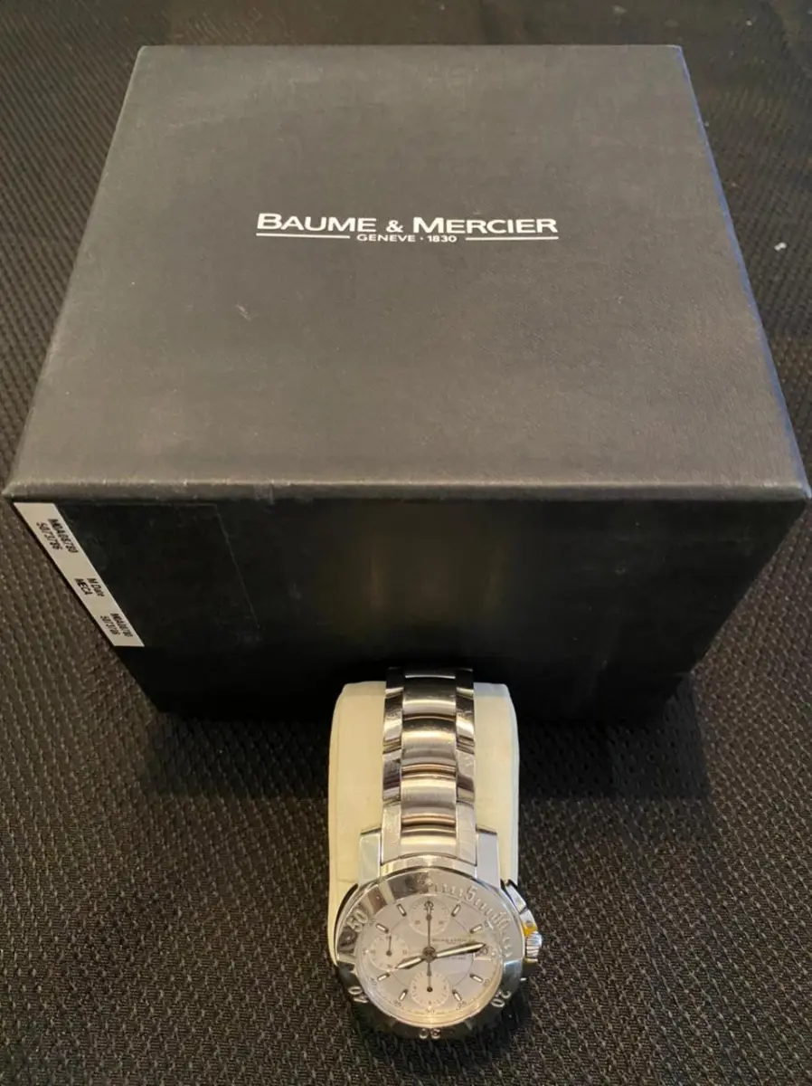 LOTE 003 - RELÓGIO BAUME & MERCIER AUTOMÁTICO
