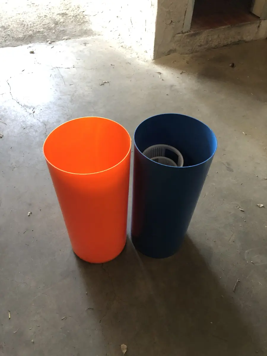 LOTE 088 - recipientes de plastico