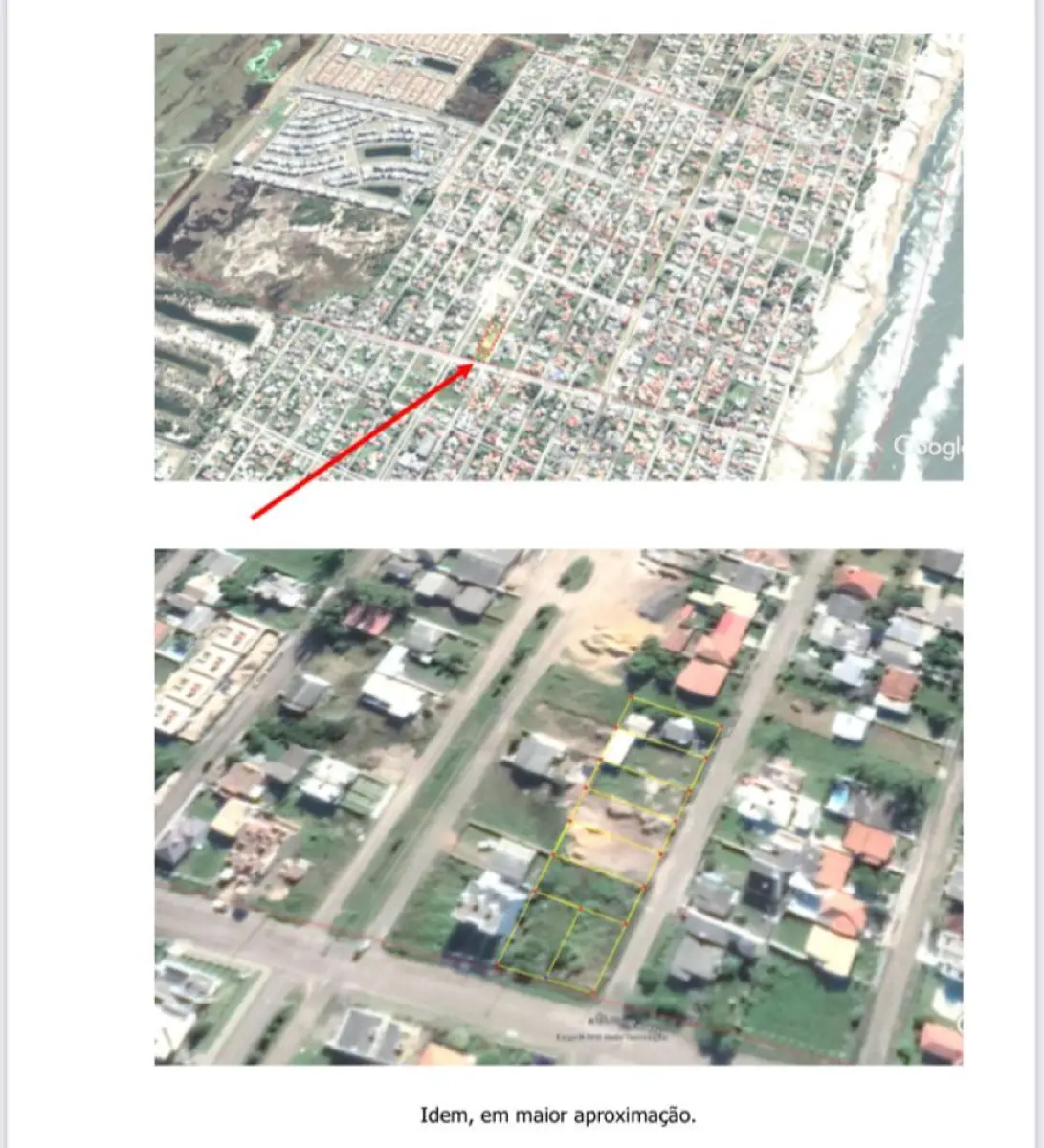 LOTE 001 - lote 1 da quadra K-7, na Praia Noiva do Mar, distrito delote 1 da quadra K-7, na Praia Noiva do Mar, distrito de Capão da Canoa, mun.de Osório, medindo 12m de frente por 27,5m de frente a fundos, c/área de 300m2, no quarteirão formado pelas ruas das Iris, Inter Praias, Av. Noiva do Mar, R. Alamo, c/ frente p/ R. das Iris, demais medidas e confrontações conforme Mat. nº 437 do RI de Osório Capão da Canoa, mun.de Osório