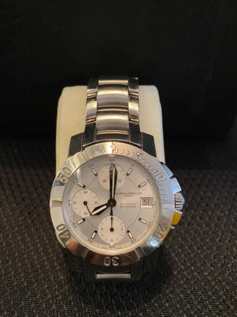 LOTE 003 - RELÓGIO BAUME & MERCIER AUTOMÁTICO