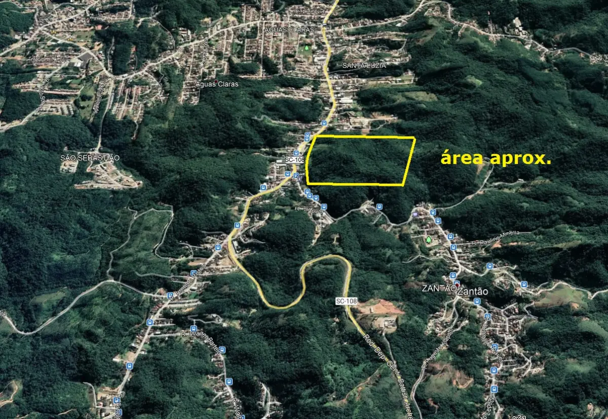 LOTE  - LEILÃO DE 2 ÁREAS 9HA  EM BRUSQUE/SC