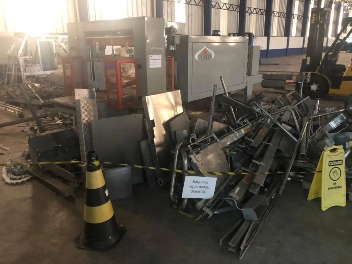 LOTE 1 - LANÇO JÁ RECEBIDO COM 25% DE ENTRADA E SALDO EM 24X COM CORREÇÃO DO IPCA PARA PLANTA INDUSTRIAL COM IMÓVEL E MÁQUINAS -COMPRA ENGLOBADA - LOTE COM PREFERENCIA