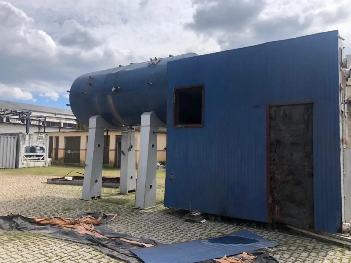 LOTE 033 - CALDEIRA DA MARCA VILERI 5000 KG/H, ano 2005