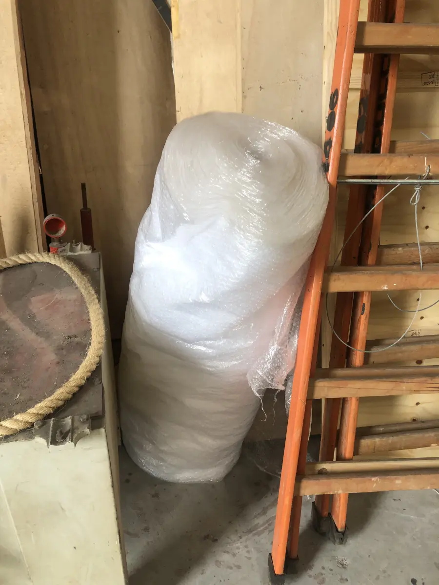 LOTE 011 - Plastico bolha 