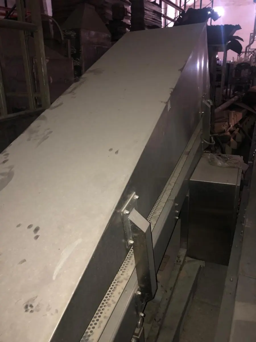 LOTE 023 - ESTRUTURA S/ ESTEIRA DE RESFRIAMENTO CLEXTRAL S/ VENTILADOR.