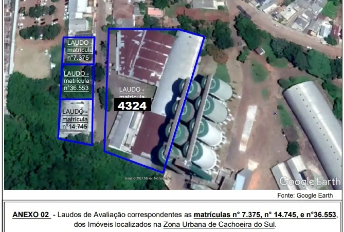 LOTE 2 - IMÓVEL URBANO MATRÍCULA Nº 4.324
