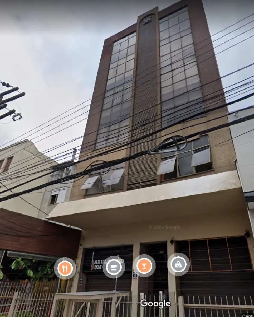 LOTE 1 - sala nº 502 no prédio comercial sito a Rua Venâncio Aires 214