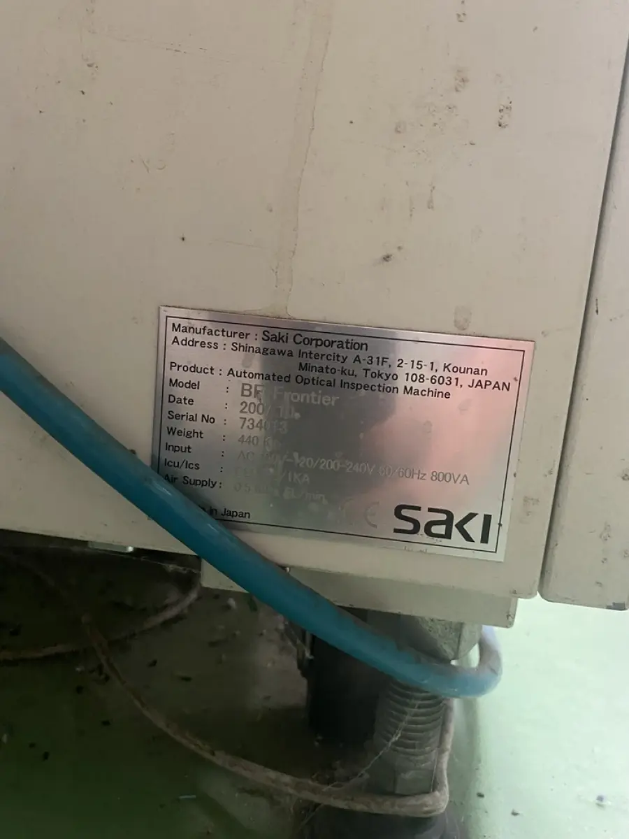 LOTE 579 - Maquina Saki BF Frontier