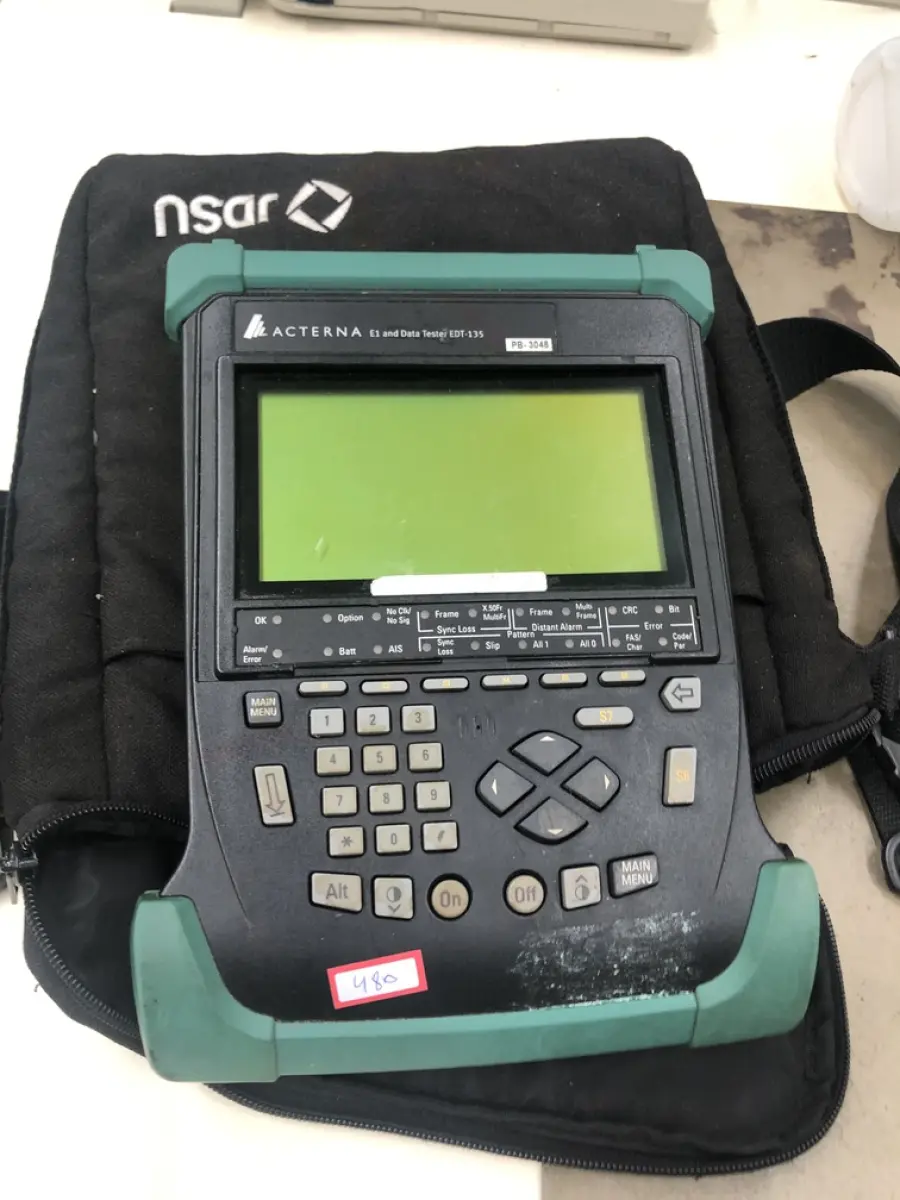 LOTE 480 - Equipamento de teste Acterna 