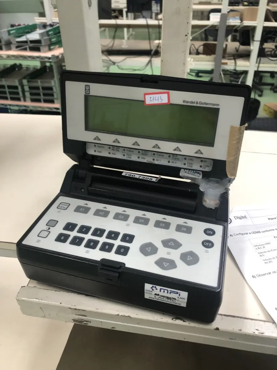 LOTE 443 - Equipamento de teste 