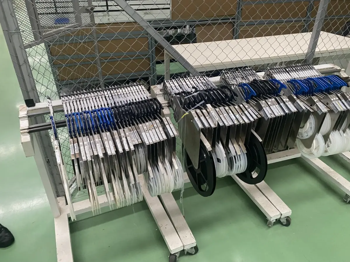 LOTE 570 - lote de alimentador de componentes SMD para maquinas pick and place