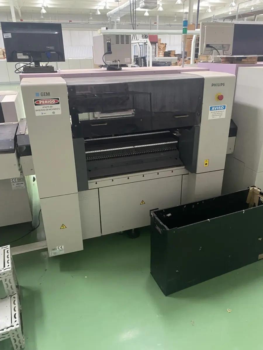 LOTE 576 - maquina conversor Pick Place Emerald Philips GEM tipo PA130820 ano 1998