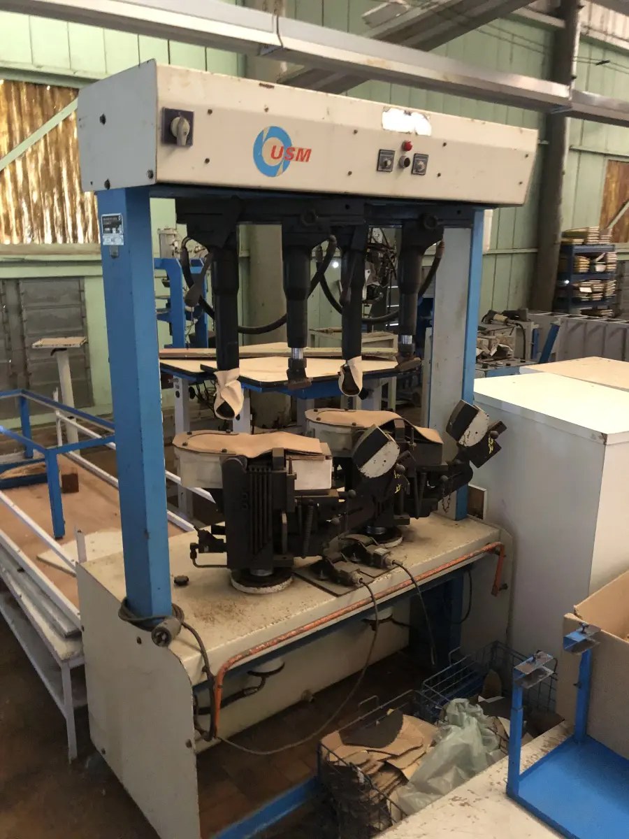 LOTE 176 - prensa de rebater planta 2 postos