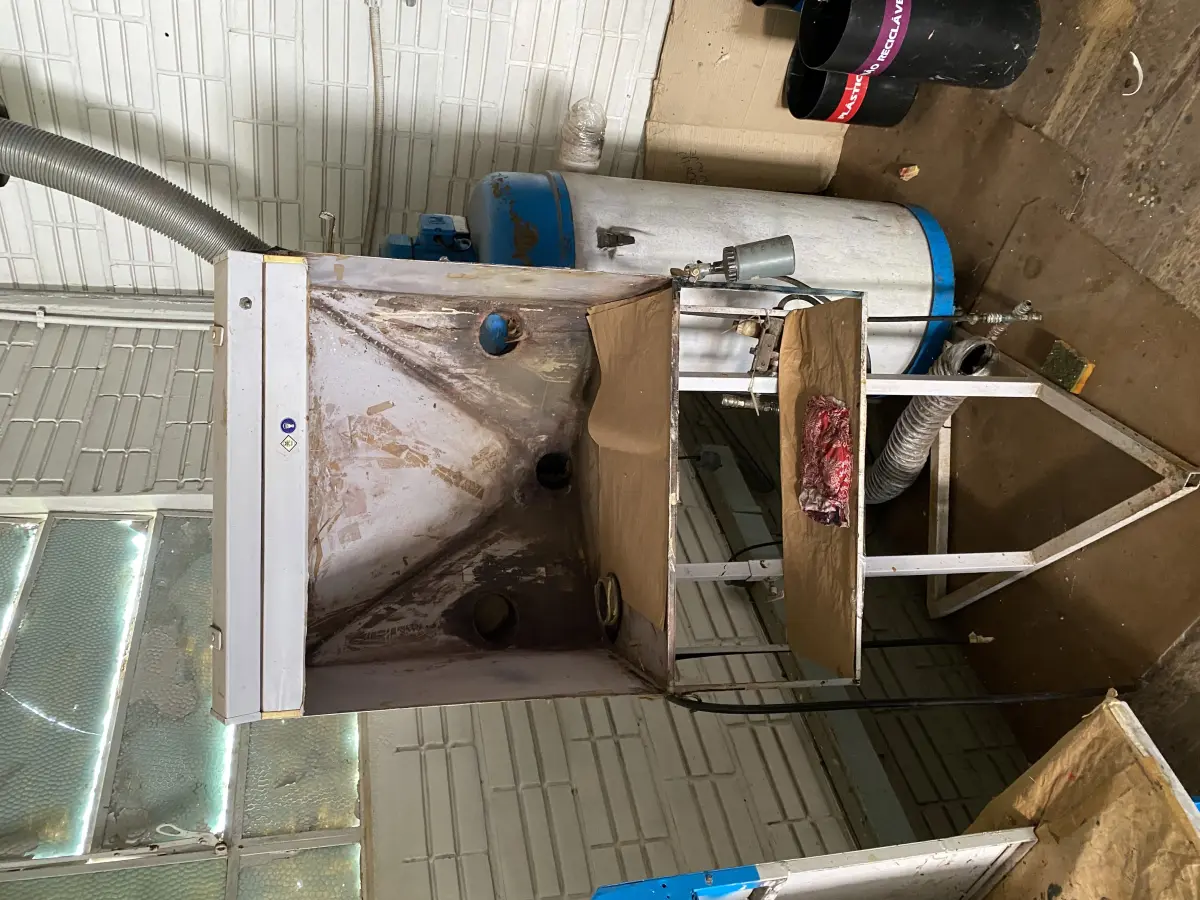 LOTE 442 - cabine de pintura