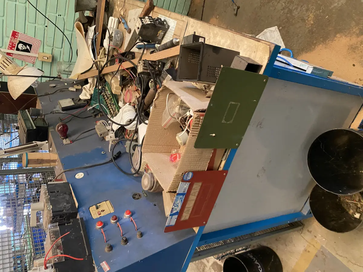 LOTE 456 - Bancada de teste  