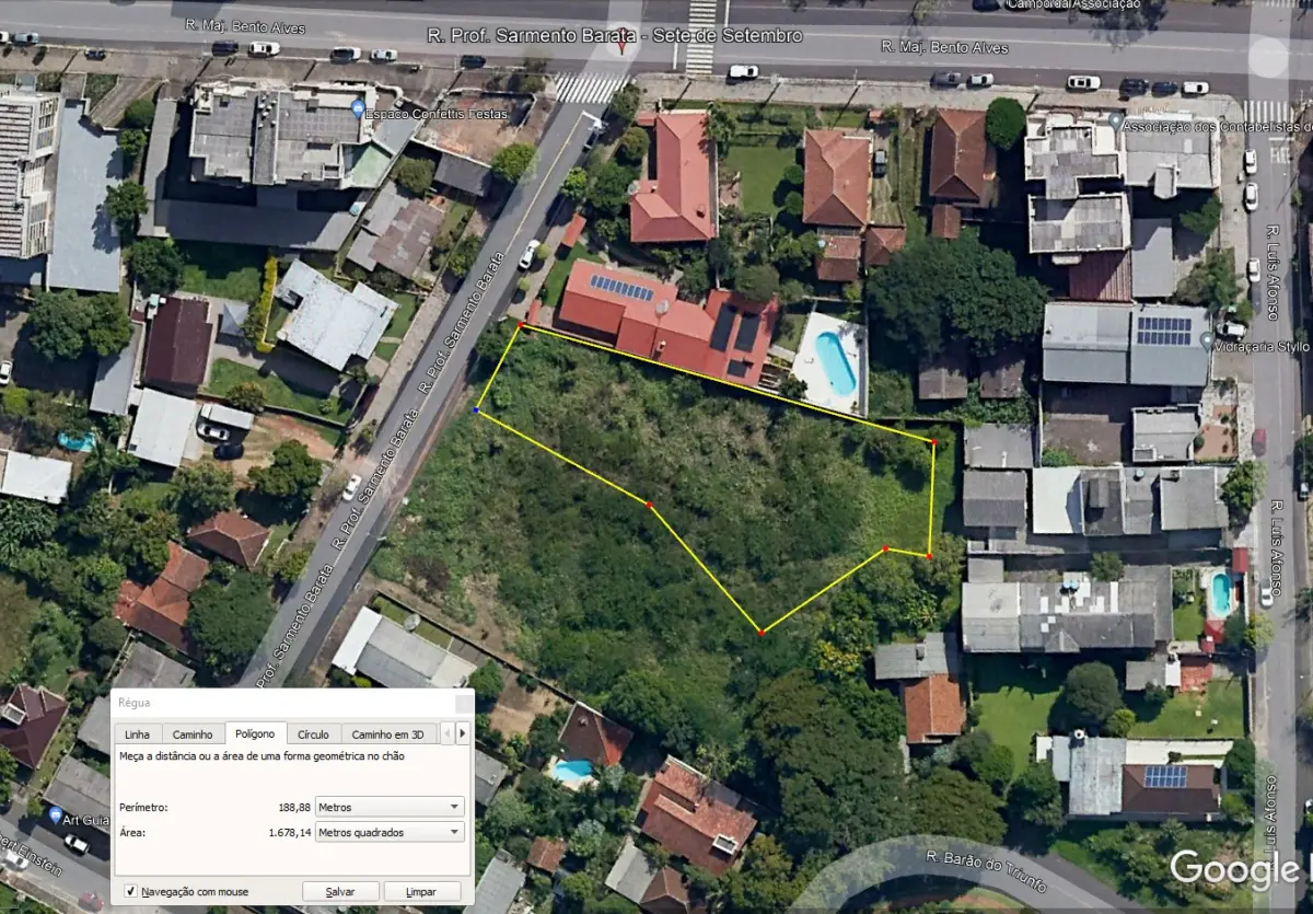 LOTE 000 - GRANDE TERRENO 1.675M2 EM SAPIRANGA