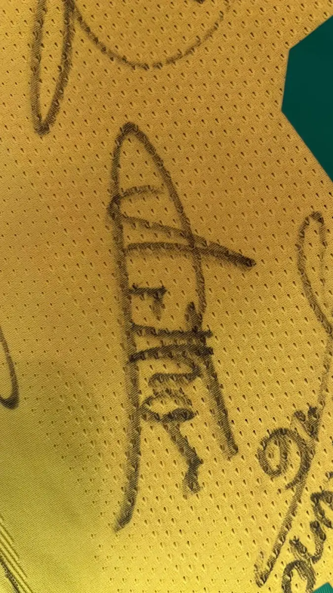 LOTE 001 - CAMPANHA DE DOAÇÃO - LEILÃO DE CAMISA DO JOGADOR TIAGO SILVA DA SELEÇÃO BRASILEIRA AUTOGRAFADA POR TODOS OS JOGADORES - CAMISA COM O LEILOEIRO A DISPOSIÇÃO PARA VISITAÇÃO - AJUDAR ESSA NOBRE CAUSA NÃO TEM PREÇO - PARA CADASTRO RÁPIDO CONTATE O LEILOEIRO 51.991165051