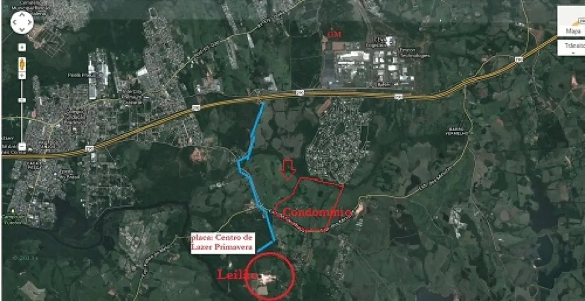 LOTE 000 - 21,5ha EM GRAVATAÍ AO LADO VERDES CAMPOS