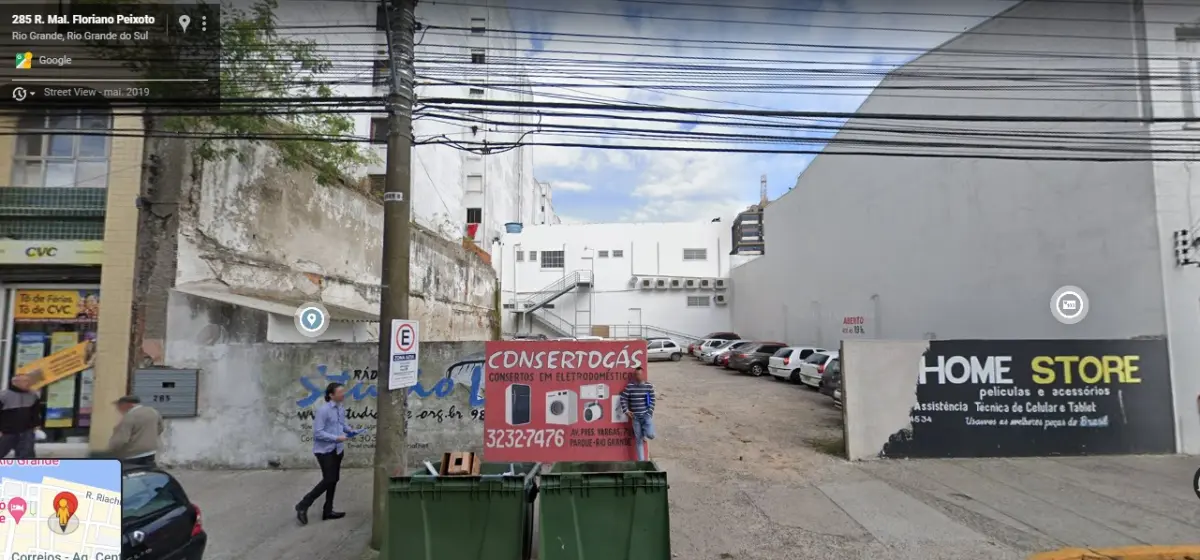 LOTE 000 - IMÓVEL NO CENTRO DE RIO GRANDE - Rua Marechal Floriano Peixoto nos 281F e 285