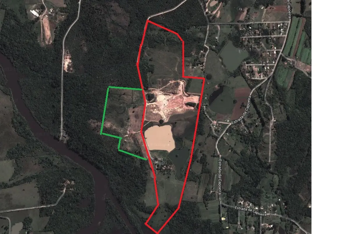 LOTE 000 - 21,5ha EM GRAVATAÍ AO LADO VERDES CAMPOS