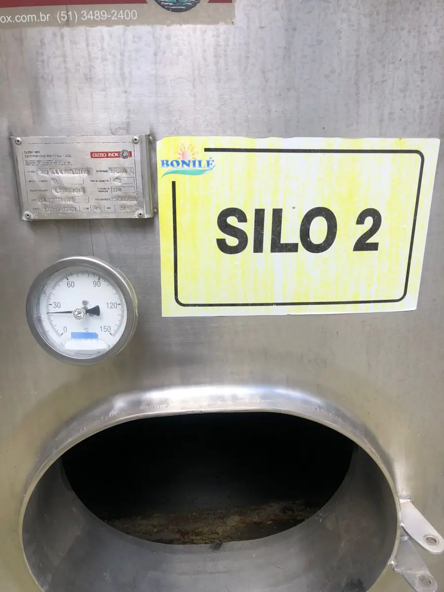 LOTE 000 - SILOS DE INOX – CALDEIRAS – TANQUES 100MIL L – BALANÇA RODOVIÁRIA – RESERVATÓRIO DE ÁGUA – UNO MILLE 95/96